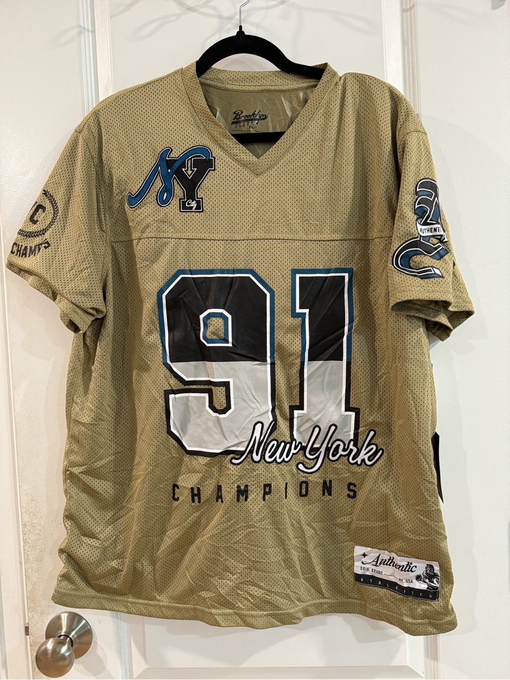 Brooklyn New York  Champions Jersey #91